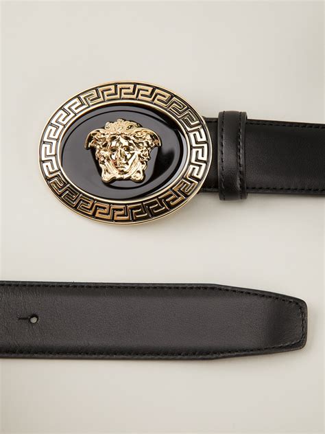 versace medusa snakes belt ebay|Versace Medusa belt men.